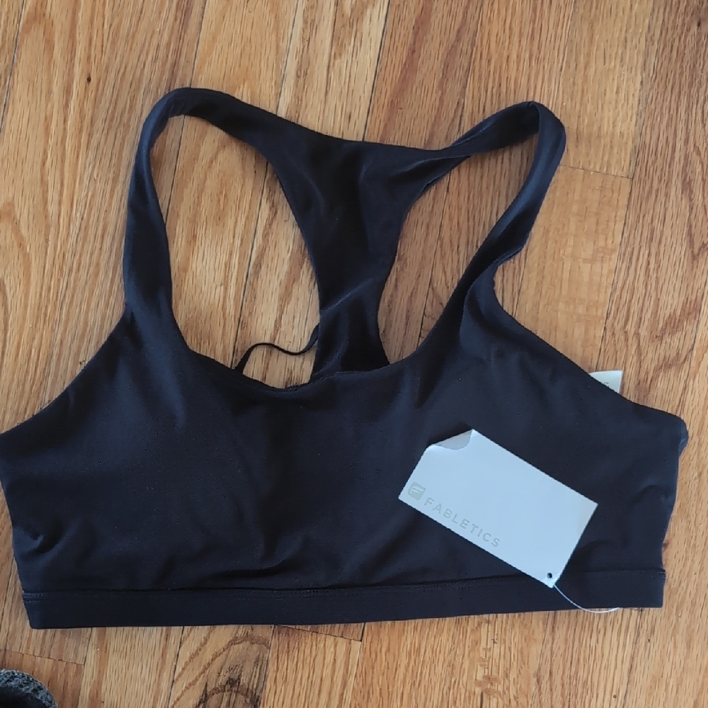 Fabletics Black Sports Bra XXL